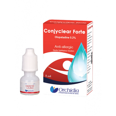 CONJYCLEAR FORTE 2 MG / ML ( OLOPATADINE ) OPHTHALMIC SOLUTION 5 ML